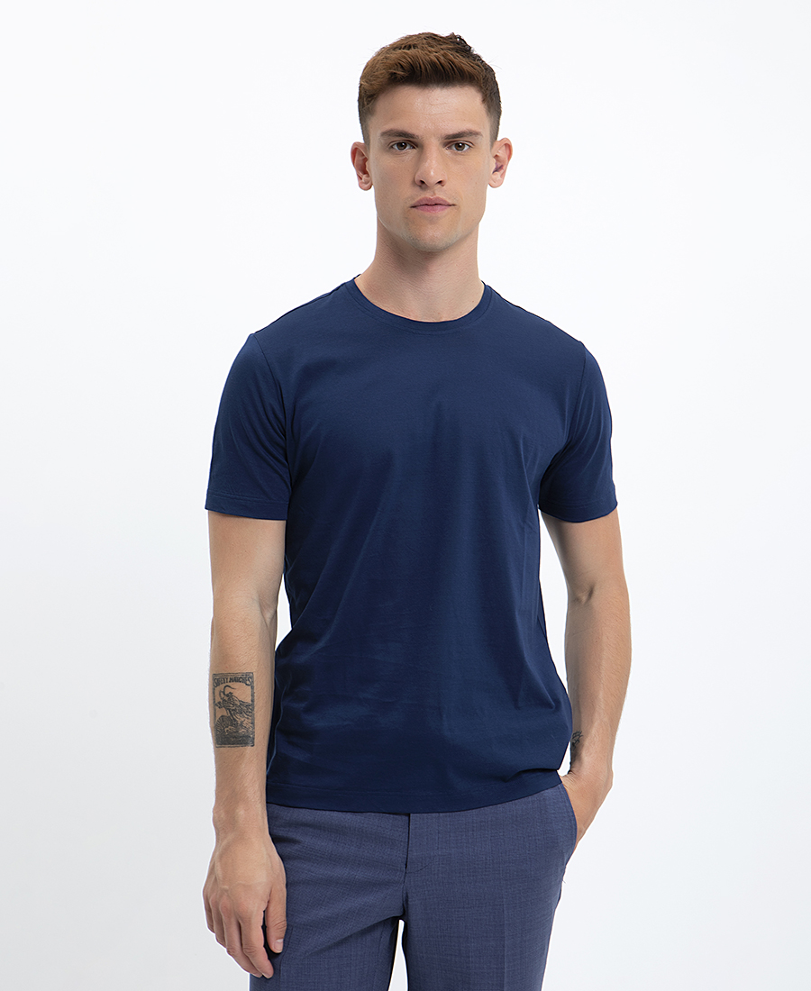 Vardas Vardas Ανδρικό Τ-shirt Jersey Modern Fit Μονόχρωμο