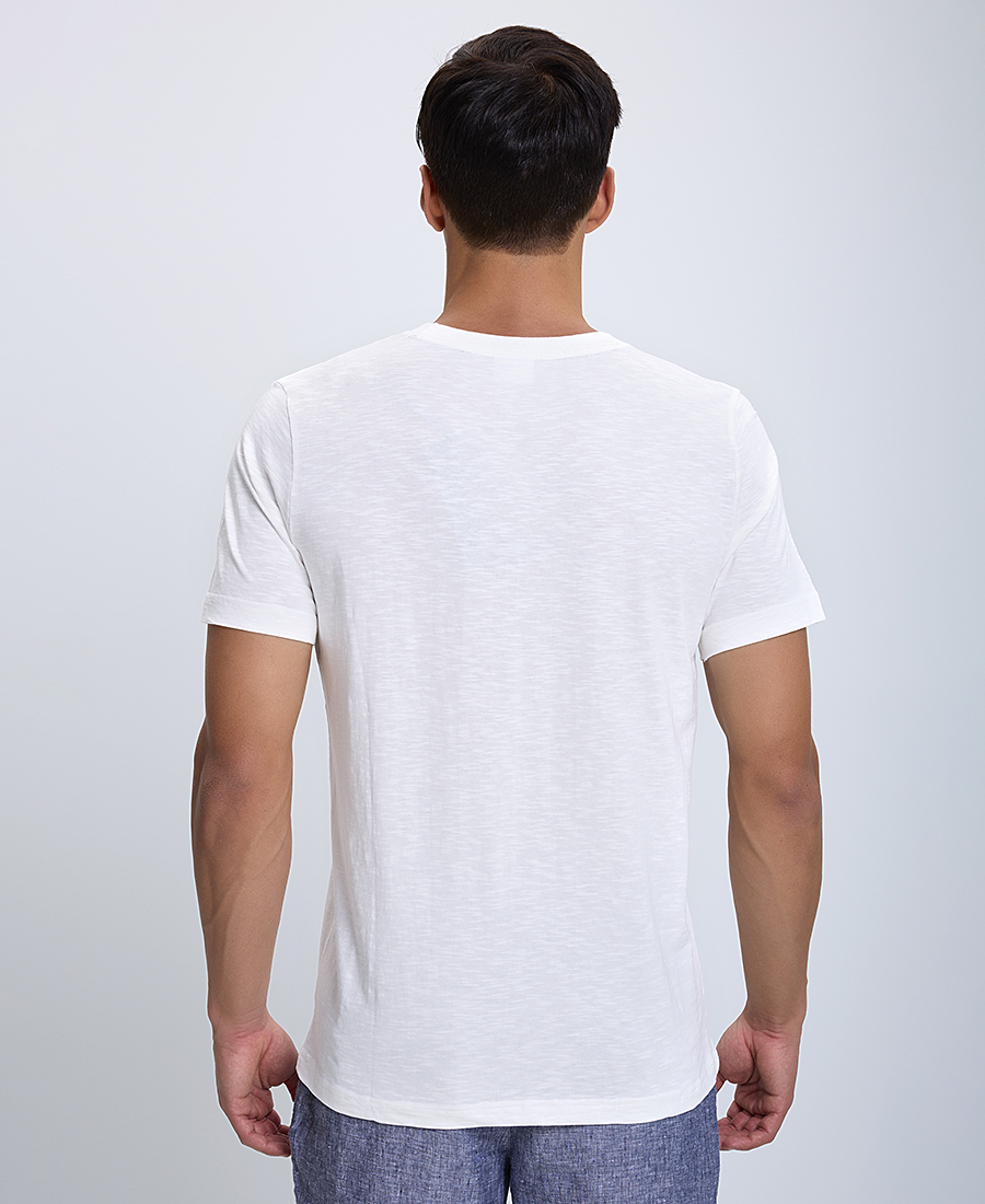 Τ-Shirt με Στάμπα Modern Fit φωτογραφία