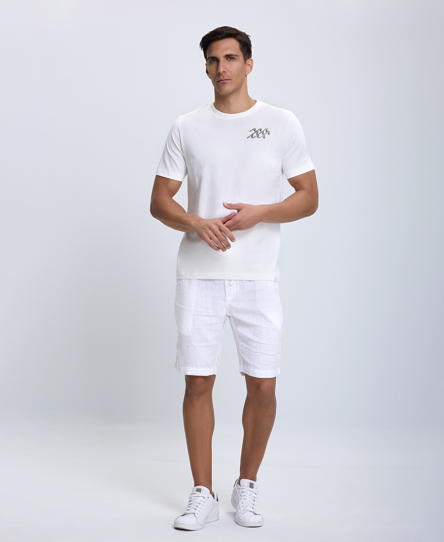 T-Shirt με Στάμπα Modern Fit φωτογραφία