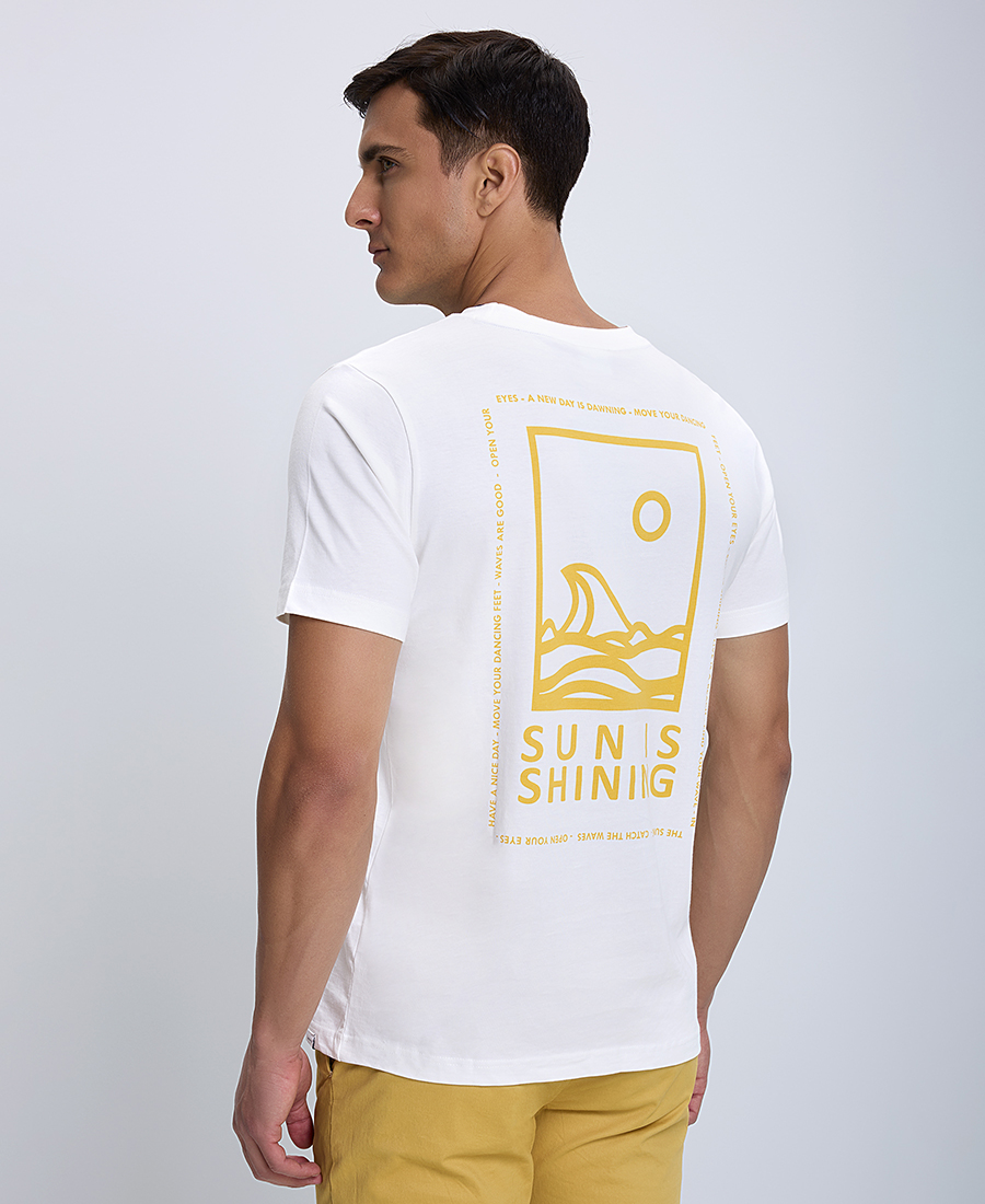 T-Shirt με Στάμπα Modern Fit φωτογραφία