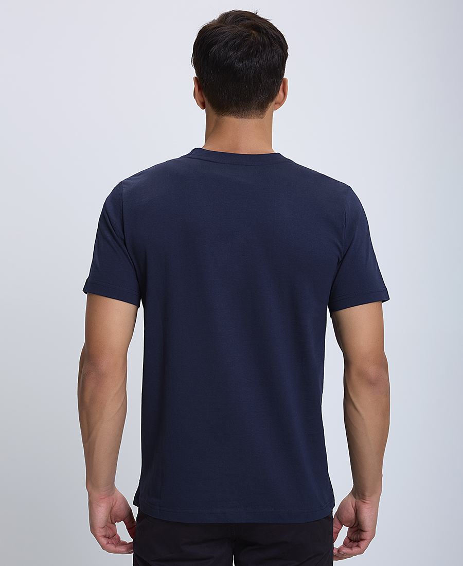 Βαμβακερό T-Shirt με Στάμπα φωτογραφία