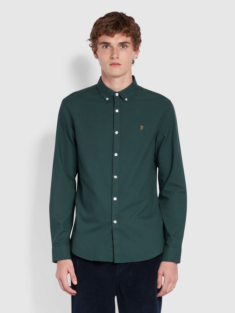 Farah Farah Oxford Πουκάμισο Button Down Slim Fit