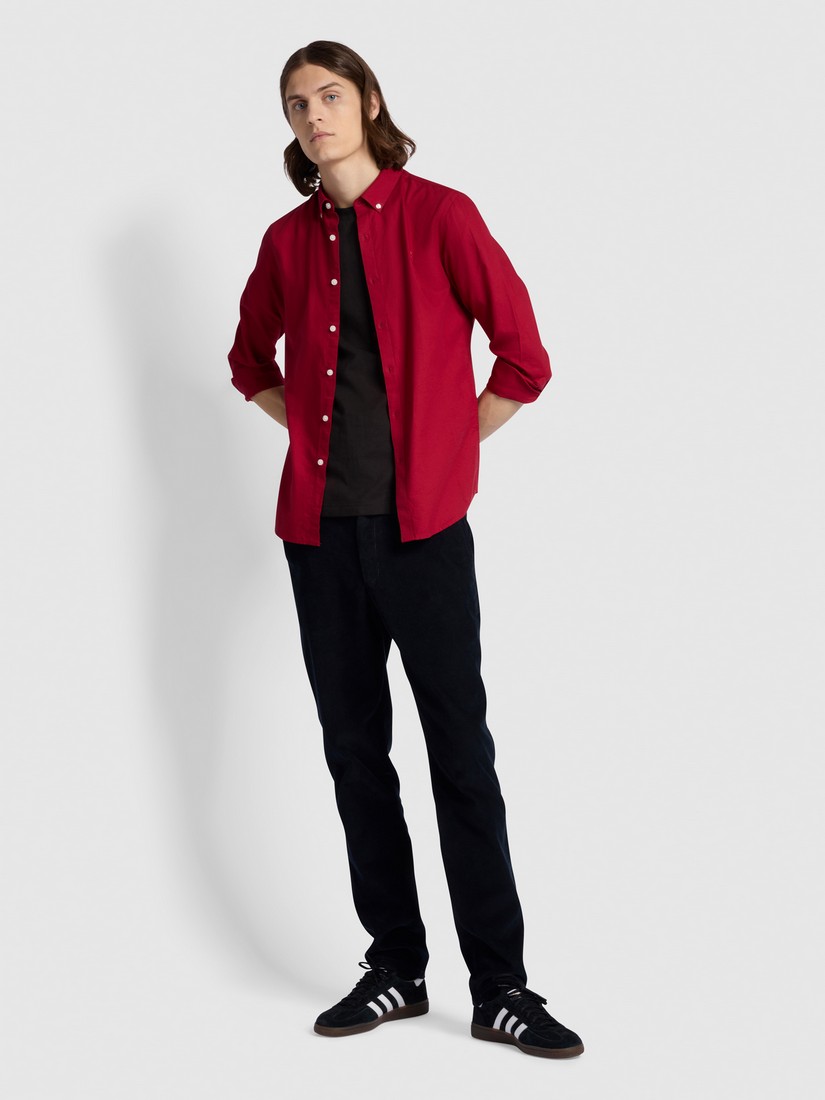 Farah Oxford Πουκάμισο Button Down Slim Fit φωτογραφία