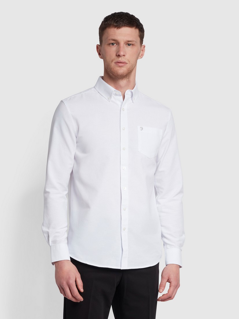 Farah Oxford Πουκάμισο Button Down Modern Fit