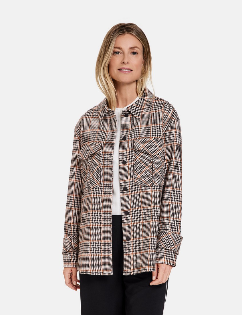 Gerry Weber Ζακέτα σε Εκρού Καρό φωτογραφία