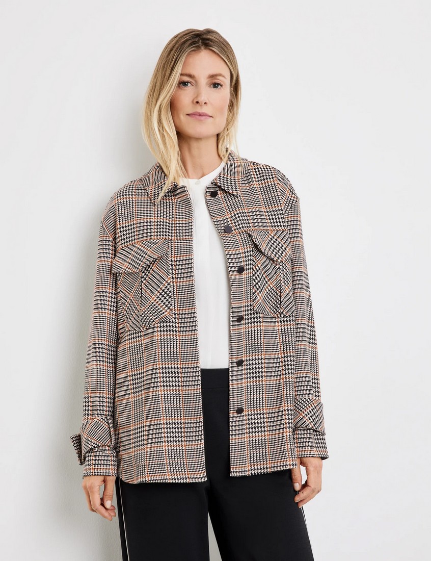 Gerry Weber Ζακέτα σε Εκρού Καρό φωτογραφία