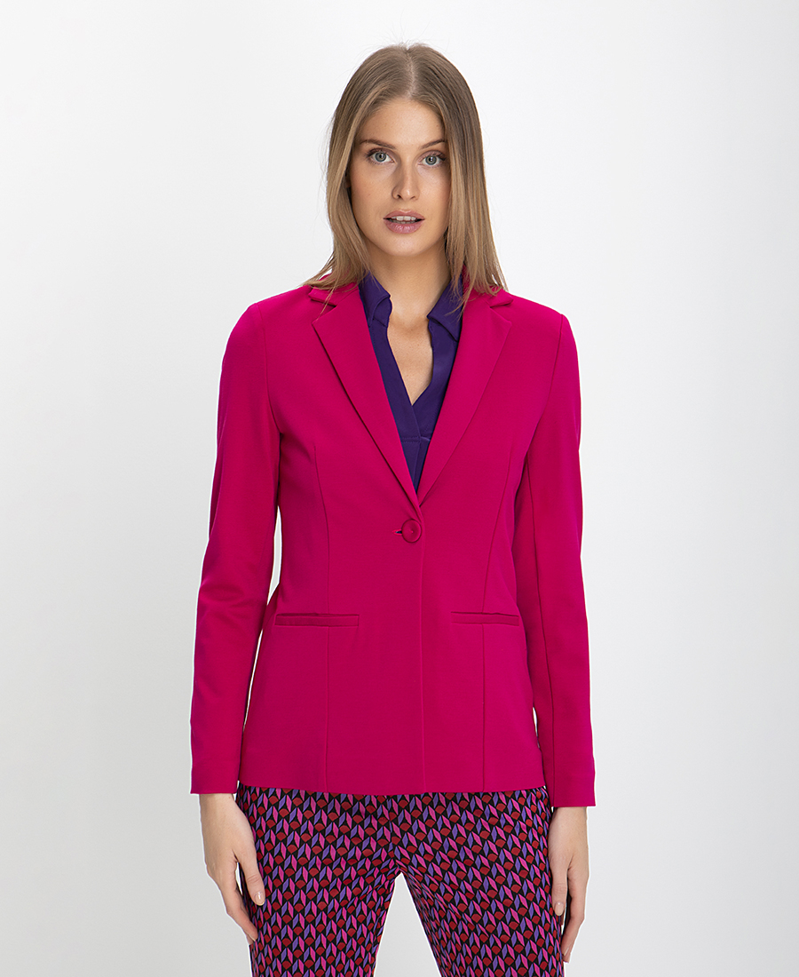 Maliparmi Jersey Σακάκι σε Φούξια φωτογραφία