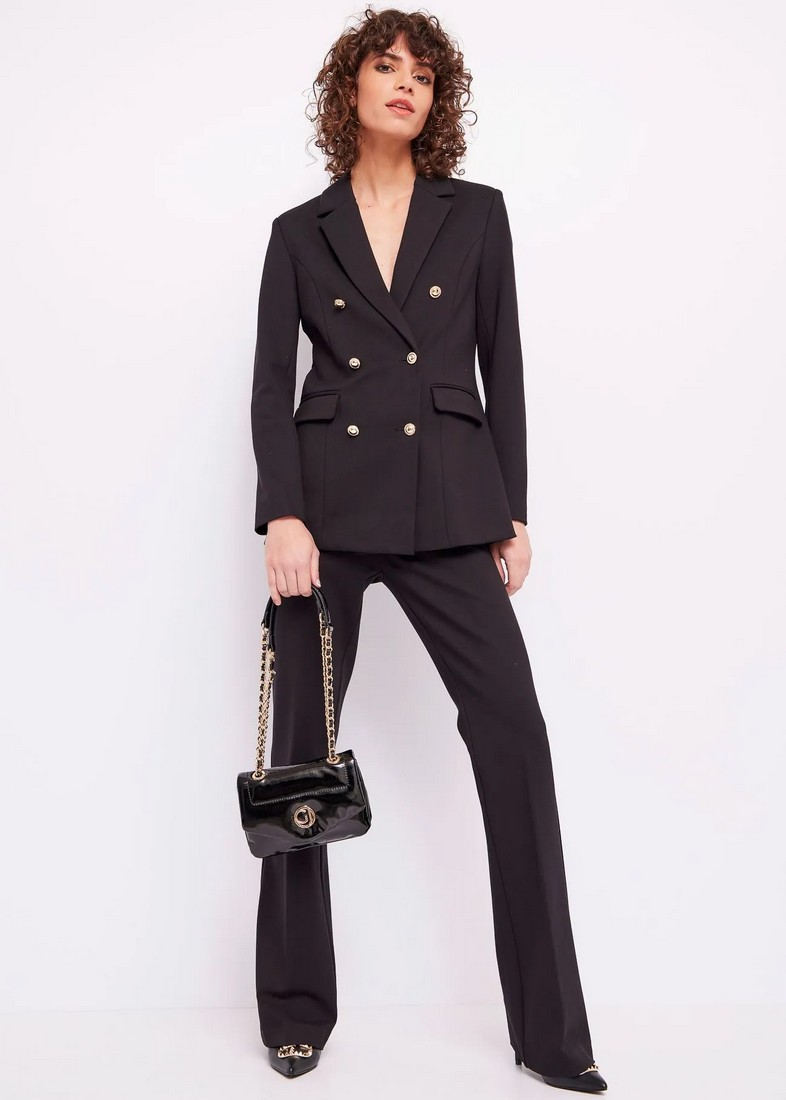 Gaudi Σταυρωτό σακάκι με κουμπιά κόσμημα φωτογραφία