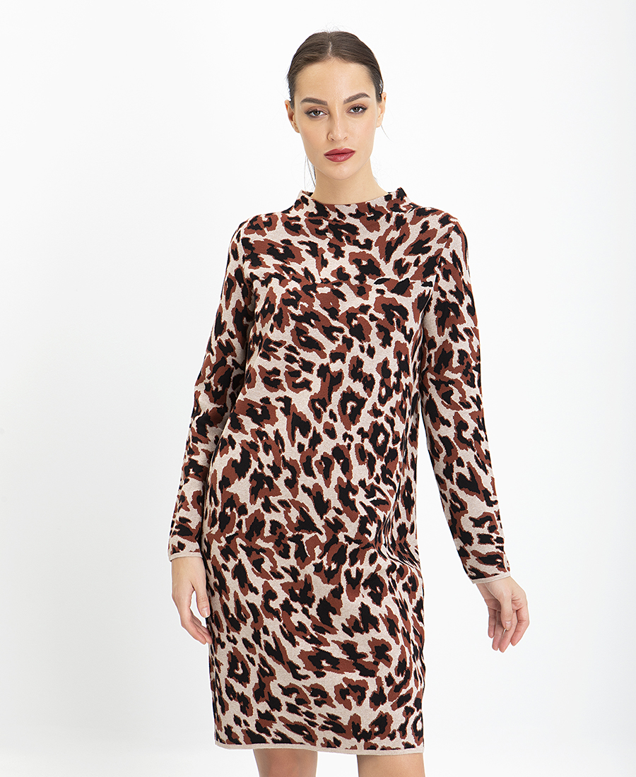 Gerry Weber Φόρεμα Πλεκτό σε Animal Print φωτογραφία
