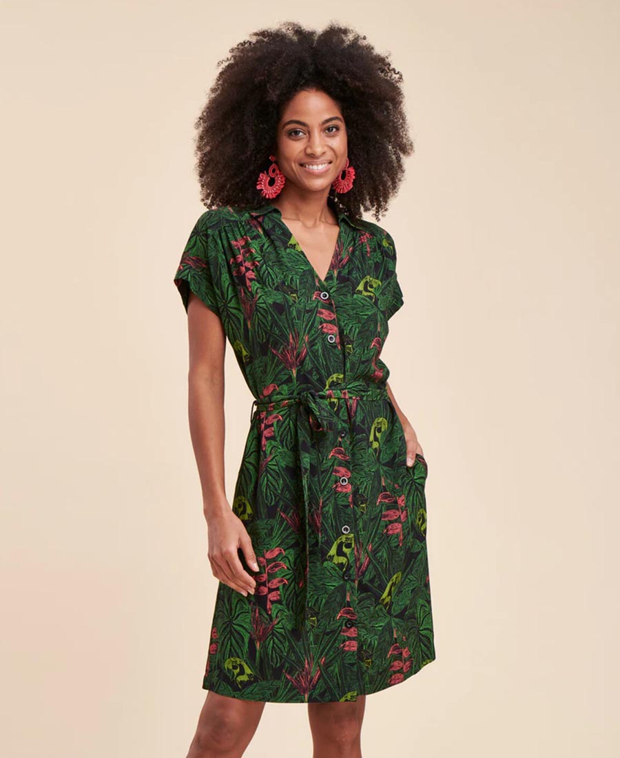 La Fee Maraboutee printed dress σε εμπριμέ φωτογραφία