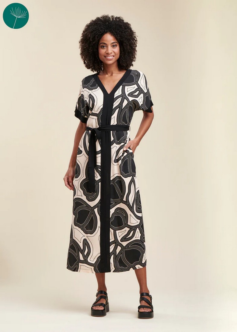 La Fee Maraboutee Φόρεμα with vegetal print φωτογραφία