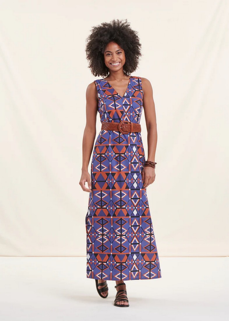 La Fee Maraboutee Φόρεμα Ethnic Printed σε Εμπριμέ