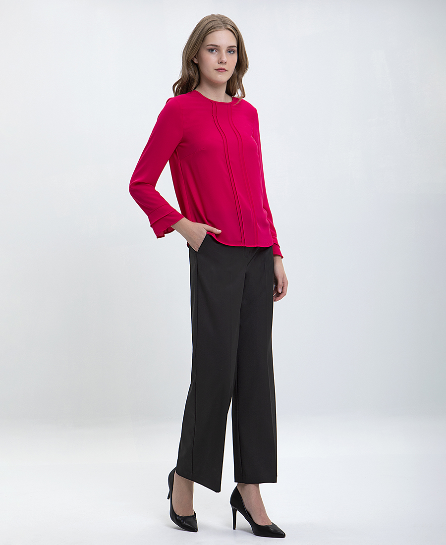 Cropped Παντελόνα σε Μαύρο φωτογραφία