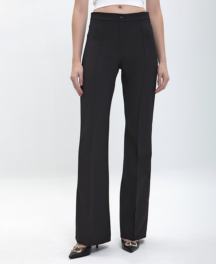 Caractere Caractere Παντελόνι Wide Leg σε Μαύρο