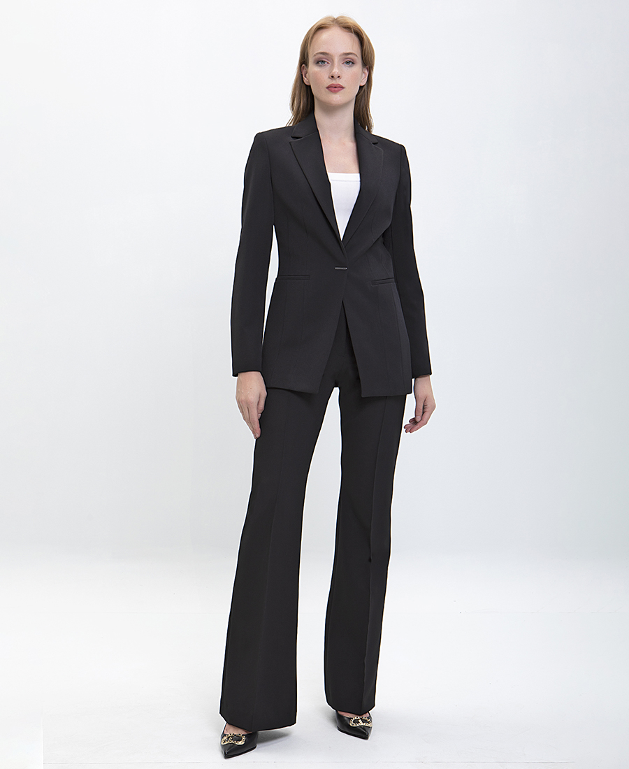 Caractere Παντελόνι Wide Leg σε Μαύρο φωτογραφία