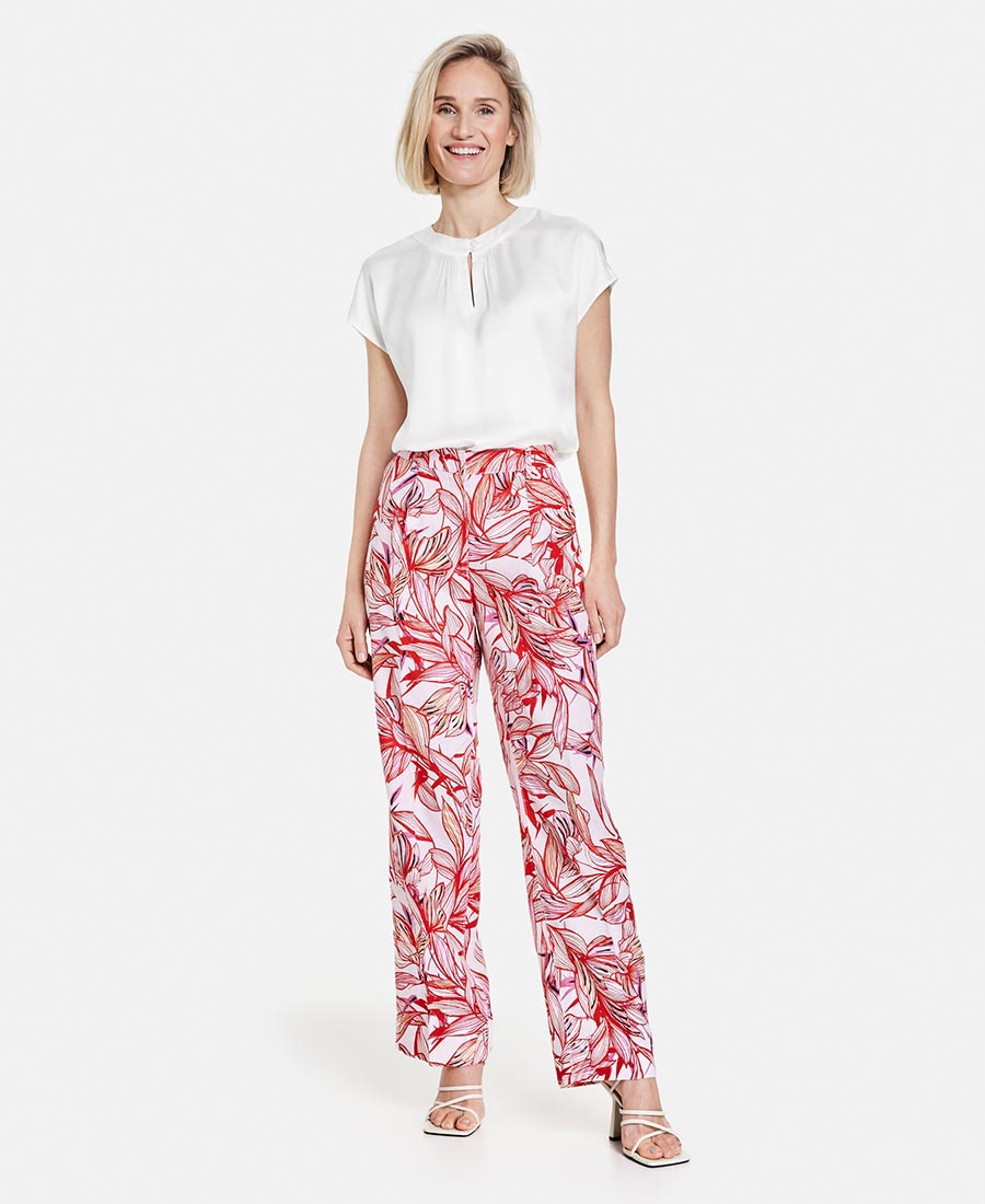 Gerry Weber Patterned Παντελόνι Wide Leg φωτογραφία