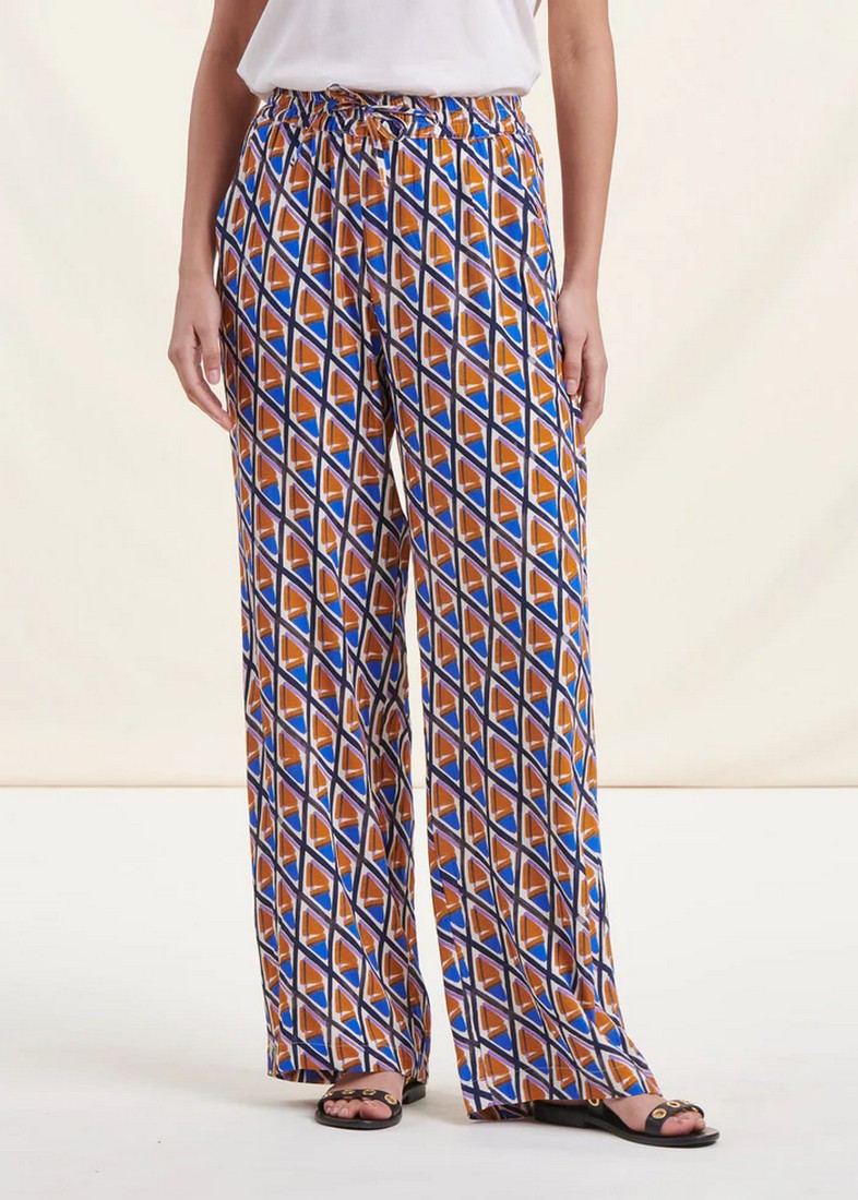 La Fee Maraboutee La Fee Maraboutee Παντελόνα Ethnic Print σε Μπλε Εμπριμέ