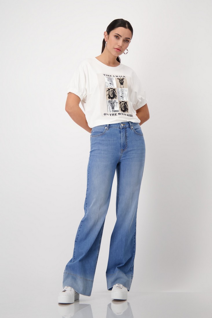 Monari Παντελόνι Denim Bootcut φωτογραφία