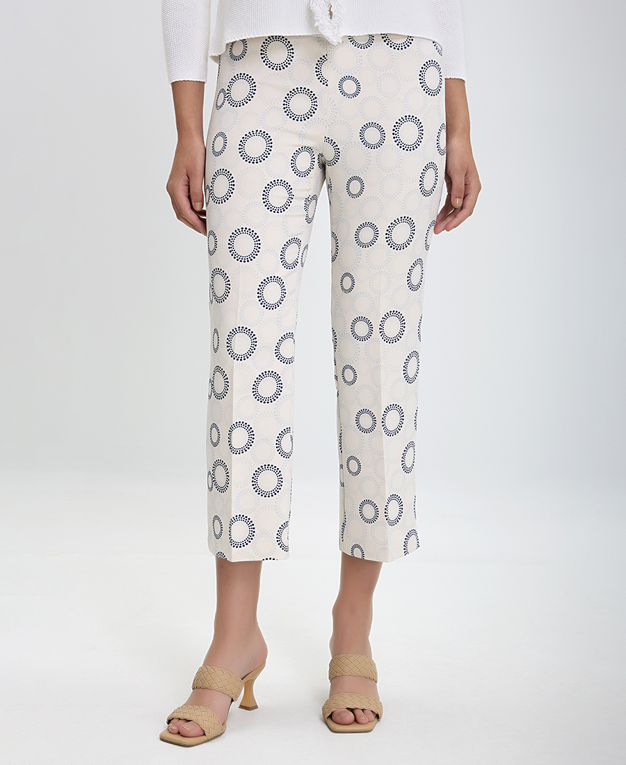 Παντελόνι με Γεωμετρικό Τύπωμα σε Εμπριμέ