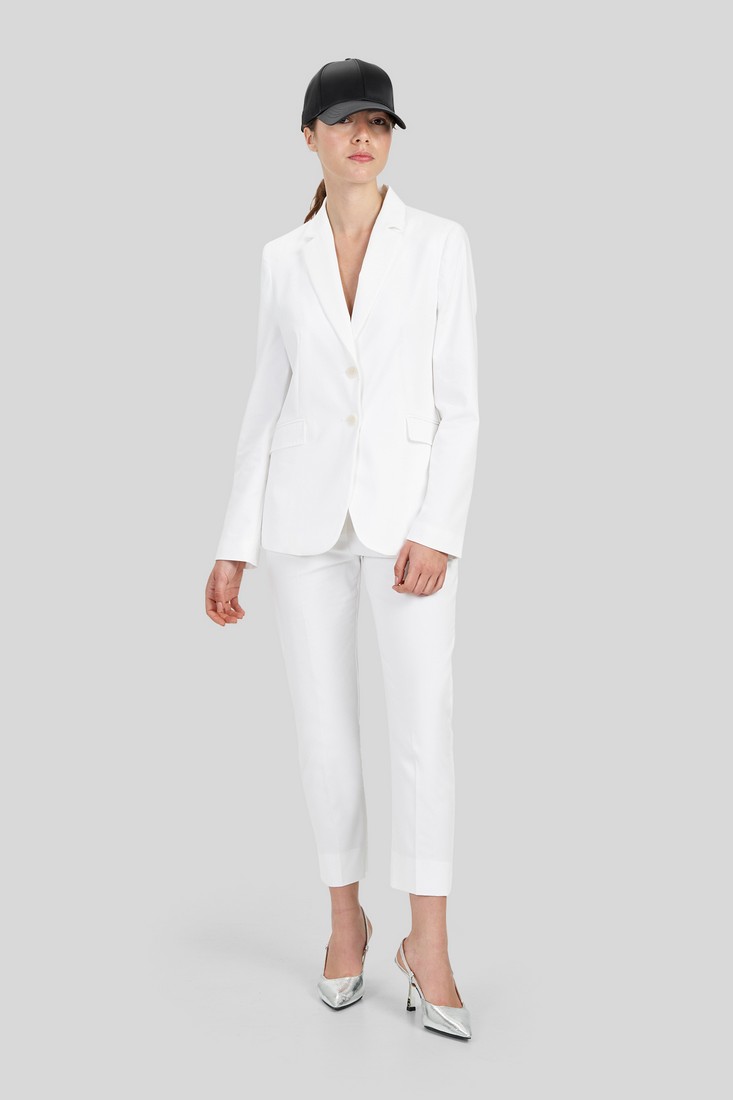 Caractere Caractere Παντελόνι Σατέν σε Λευκό