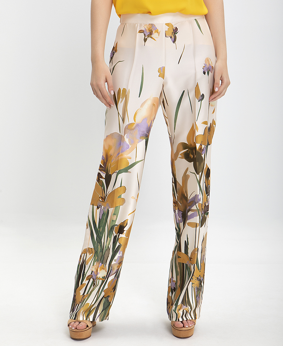 Diana D Παντελόνα Floral σε Εμπριμέ