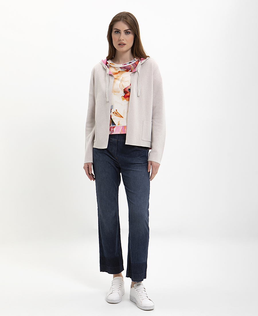 Monari Glitter Jacket με Κουκούλα φωτογραφία