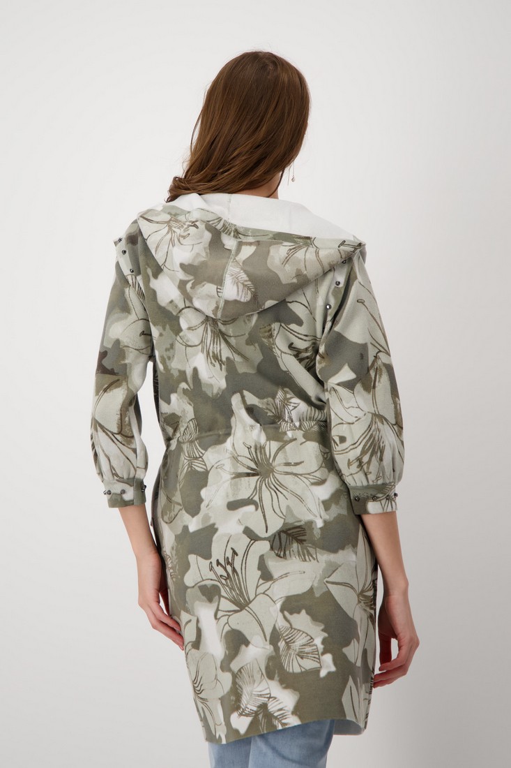 Monari Floral Μακριά Ζακέτα σε Εμπριμέ φωτογραφία