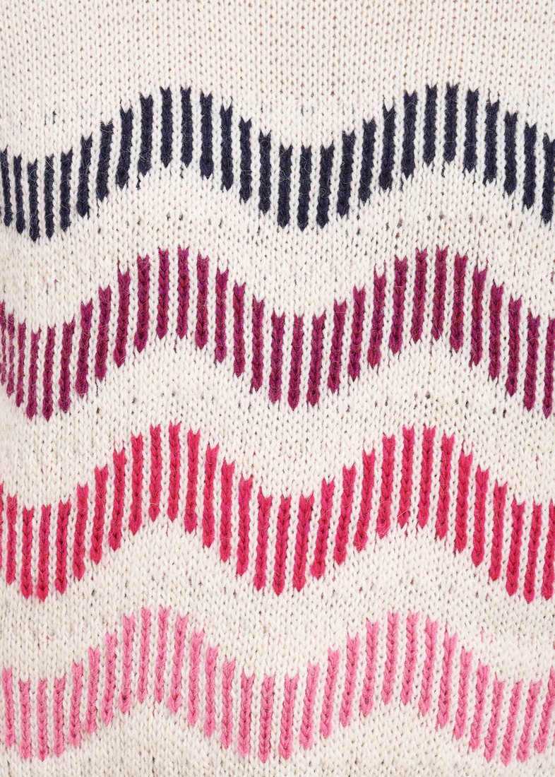 La Fee Maraboutee Πουλόβερ με Σχέδιο σε Εκρού φωτογραφία