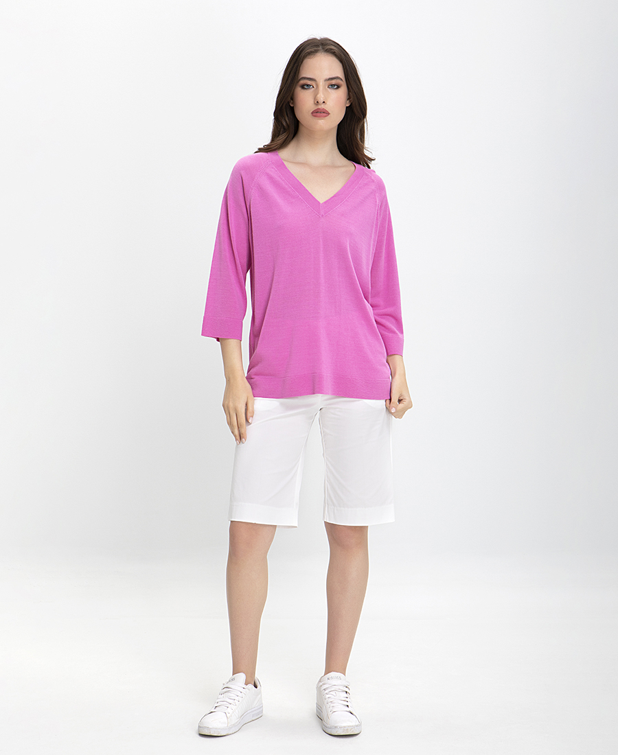 Πουλόβερ με V Λαιμόκοψη φωτογραφία