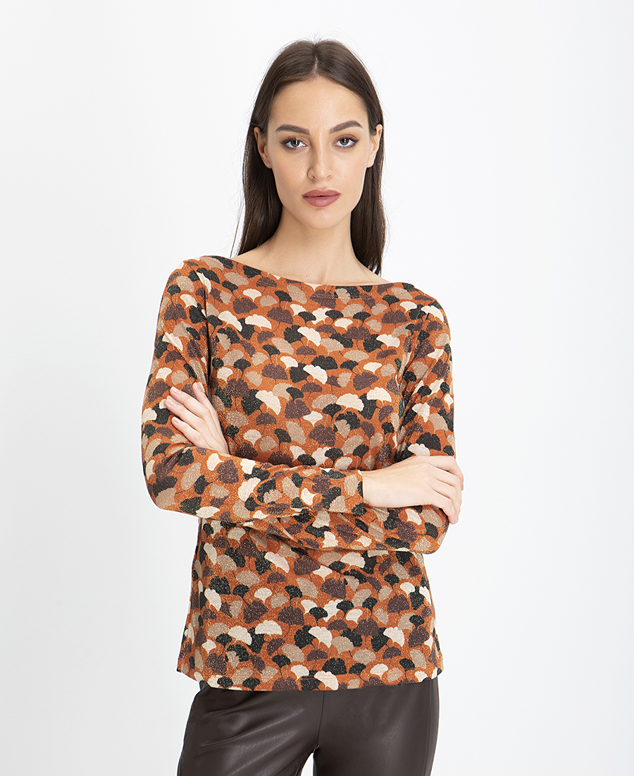 Diana D Abstract Printed Top
