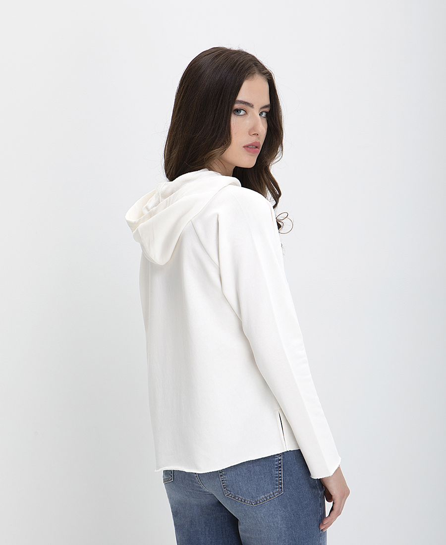 Monari Μπλούζα Αθλητική σε Ivory φωτογραφία