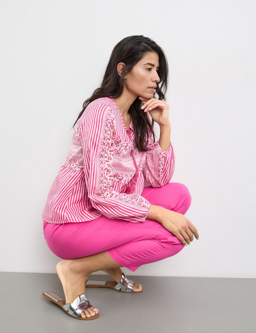 Gerry Weber μπλούζα printed σε ροζ εμπριμέ φωτογραφία