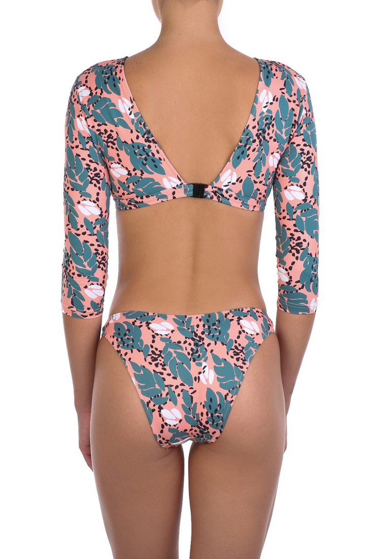 Μαγιό Bikini σε Ροζ Εμπριμέ φωτογραφία