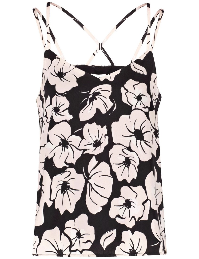 Gerry Weber Τοπ Floral σε Απρόμαυρο φωτογραφία