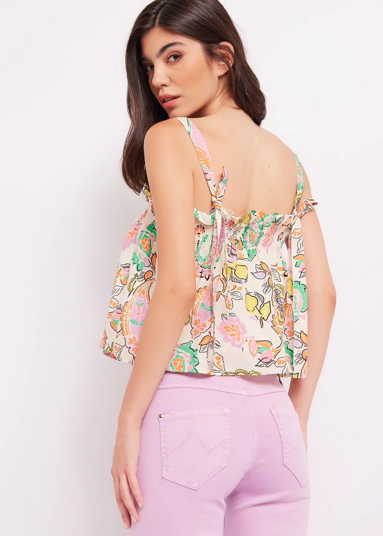 Gaudi Top Floarl Printed σε Εμπριμέ φωτογραφία