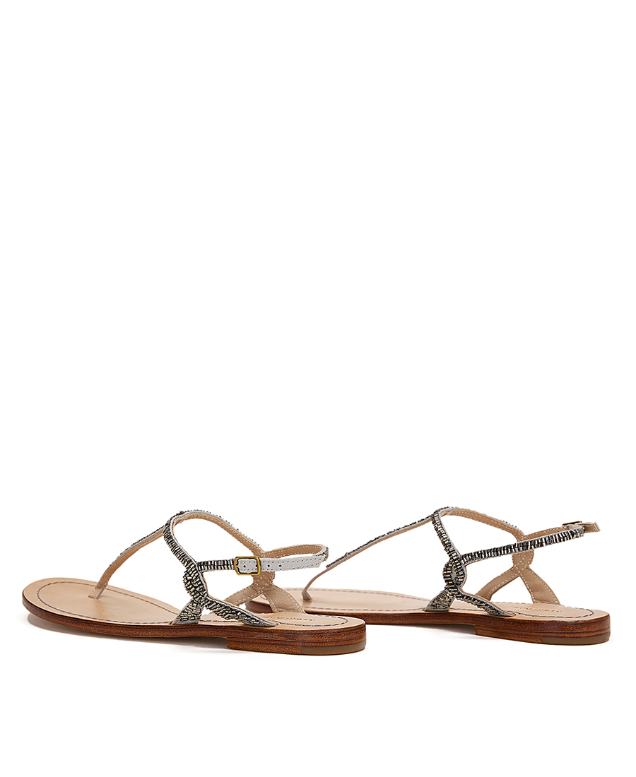 Maliparmi Σανδάλια με Strass σε Ασημί φωτογραφία