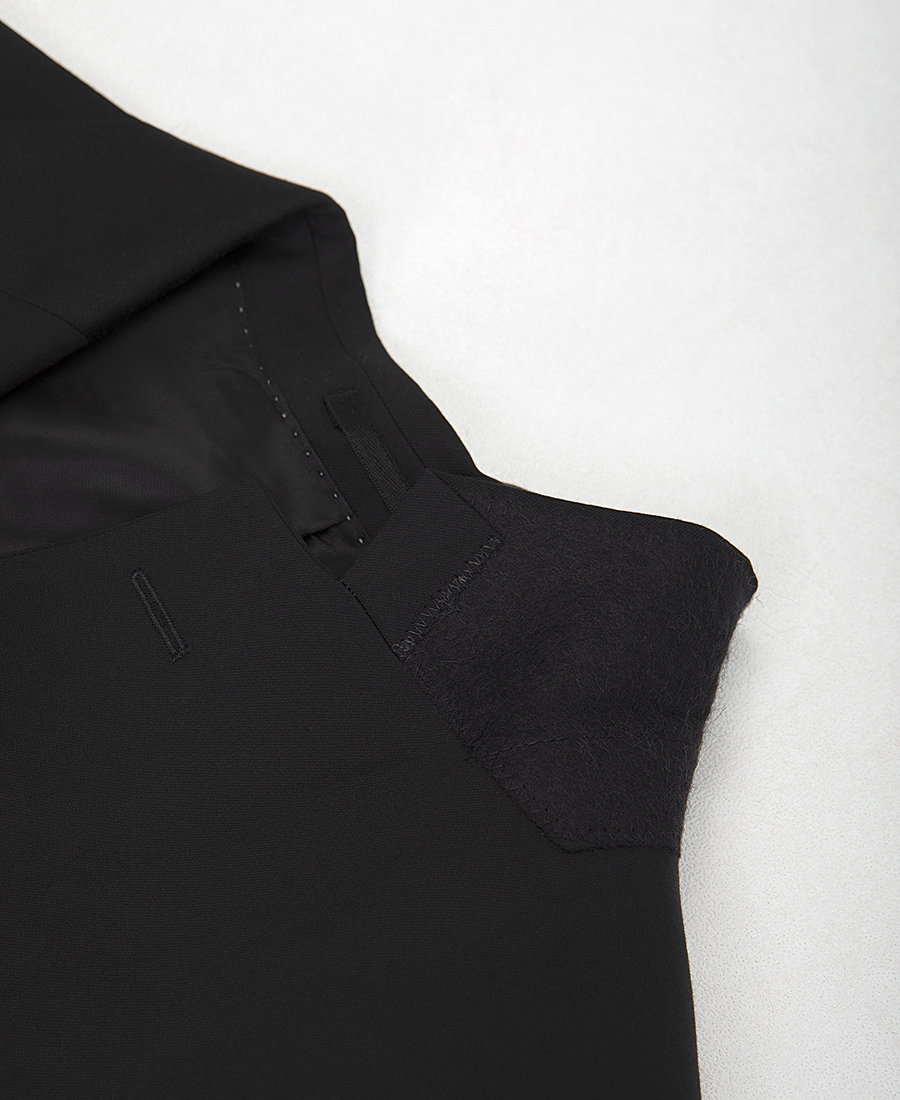 Vardas PLUS SIZE - Ε-motion Kοστούμι Super 100's Natural Stretch σε Μαύρο φωτογραφία