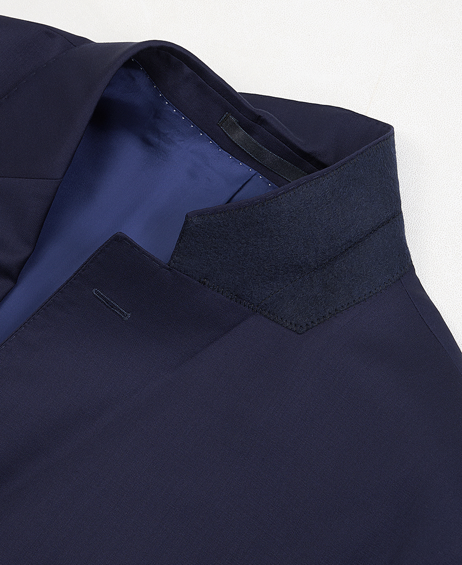 Kaiser Ηoff PLUS SIZE Ανδρικό Κοστούμι σε Σκούρο Μπλε φωτογραφία