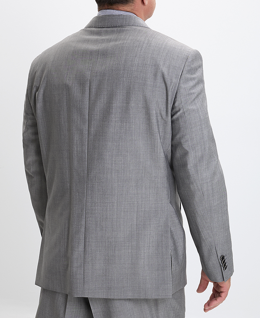 Kaiser Ηoff PLUS SIZE Ανδρικό Κοστούμι Γκρι Ανοιχτό φωτογραφία