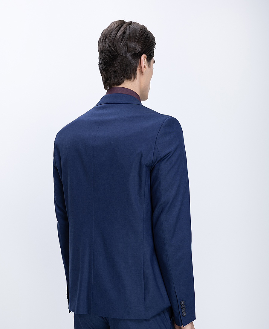 Ανδρικό Κοστούμι Slim Fit Με Κλασικό Πέτο φωτογραφία