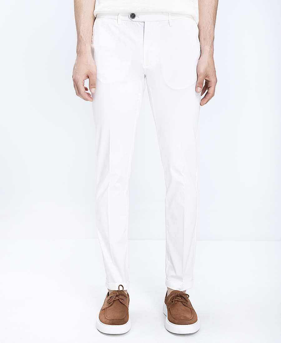Ανδρικό Παντελόνι Βαμβακερό Modern Fit φωτογραφία