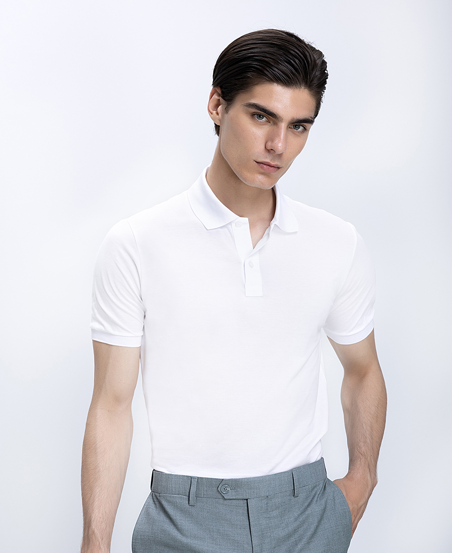 Vardas Ανδρική Polo Μπλούζα Βαμβακερή Με Minimal Σχεδιασμό