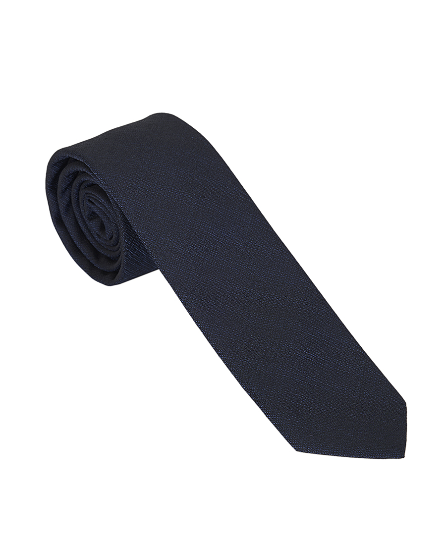 Hugo Hugo Ανδρική Γραβάτα Slim με Ζακάρ Ύφανση σε Μπλε