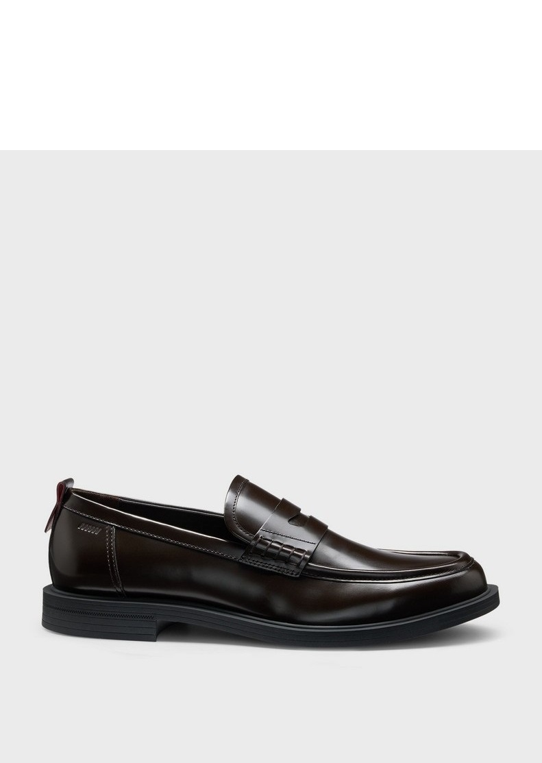 Hugo Hugo Ανδρικά Loafers Slip-On Δερμάτινα
