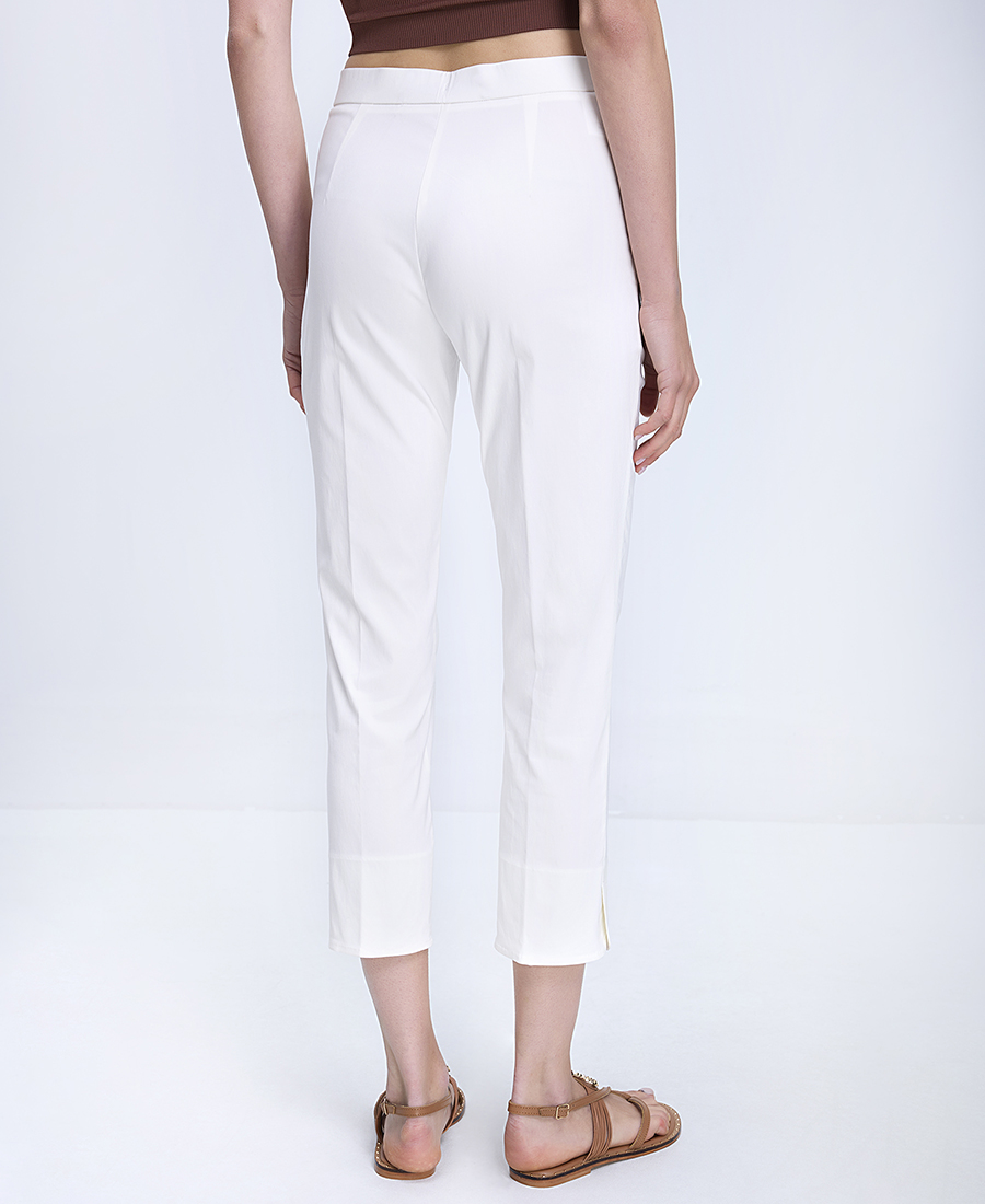 Γυναικείο Παντελόνι Cropped Slim Fit φωτογραφία